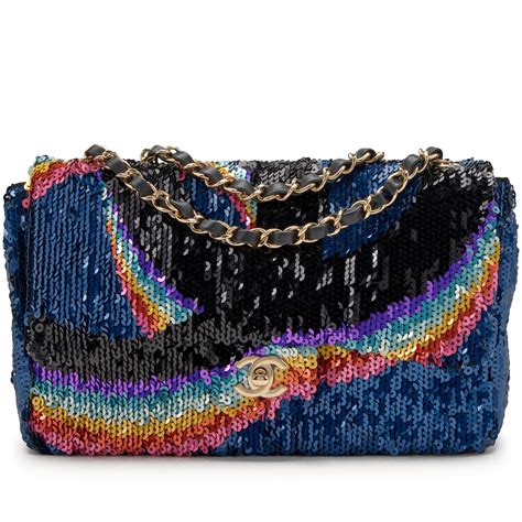 chanel sequin bag 2023|chanel sequin bag 2021.